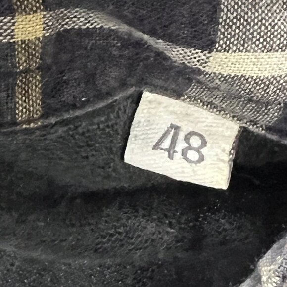 Hope by Ringstrand Soderberg Button Up Shirt Mens 48 Large Blue Gray Plaid L/S - Picture 5 of 9